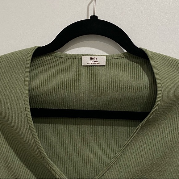 Aritzia All Tied Up Sweater (Prunella Knit Top) - Picture 4 of 8